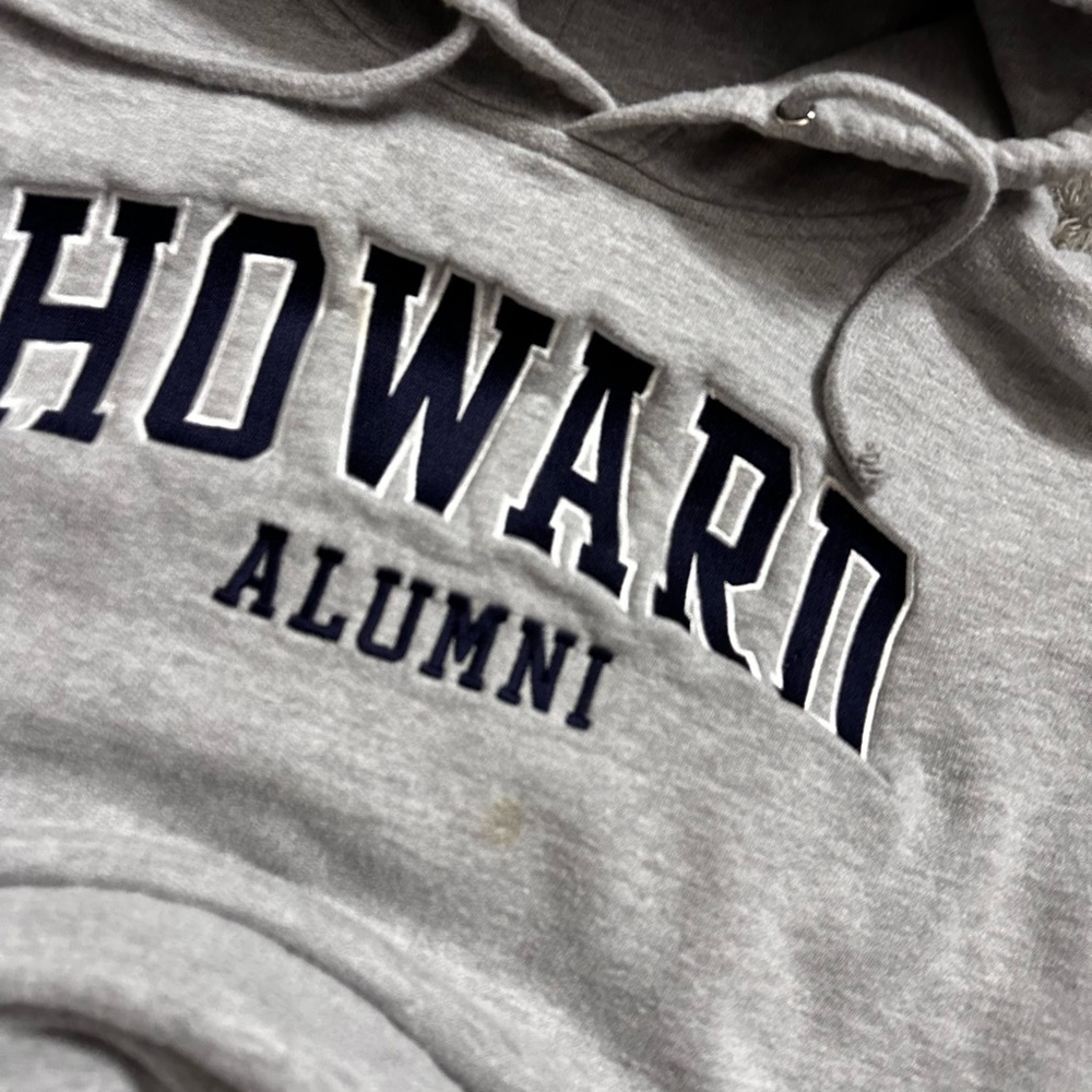 Howard Alumni Gray Hoodie - Picture 3 of 4